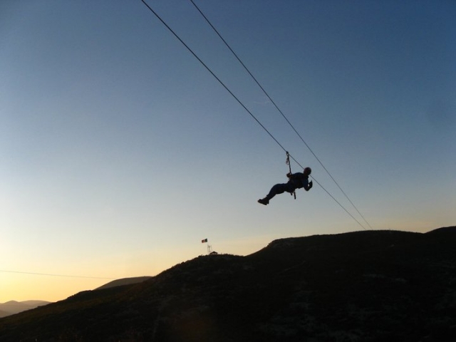 Volando por la montaña